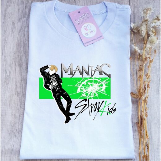 Camiseta Stray Kids Maniac Verde - Álbum Ordinary