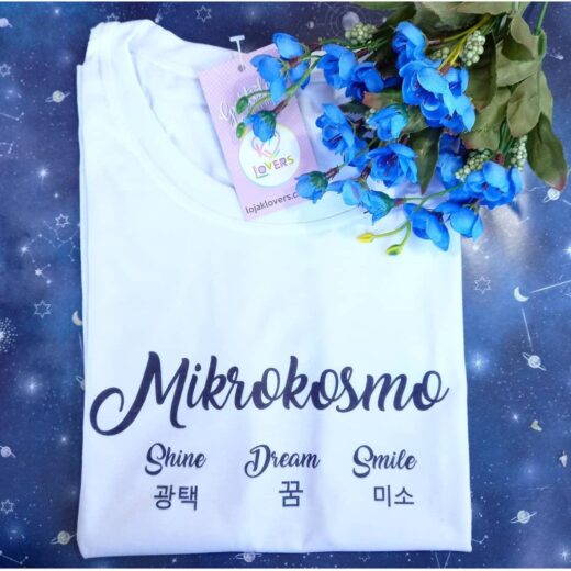 Camiseta Unissex BTS Single Mikrokosmos