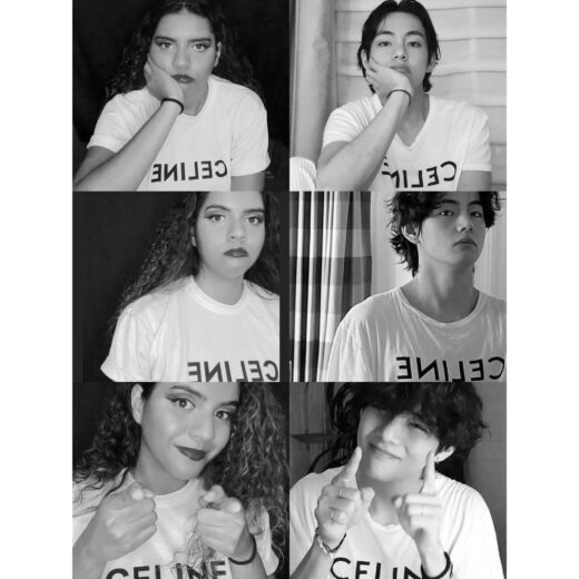 Camiseta Celine unissex ( Tae BTS ) grupo KPO - Image 2