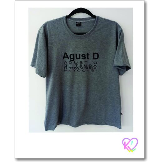 Camiseta básica UNISSEX August D Min Yoongi ( BTS ) Grupo Kpop - Guinho - Image 2