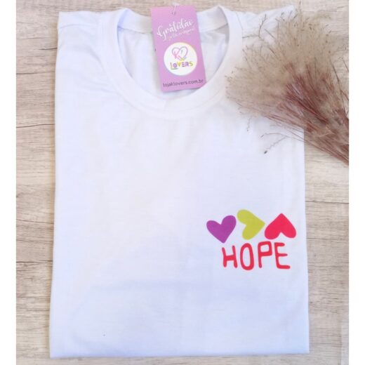 Camiseta Unissex Hope corações - J. HOPE BTS ( grupo Kpop )