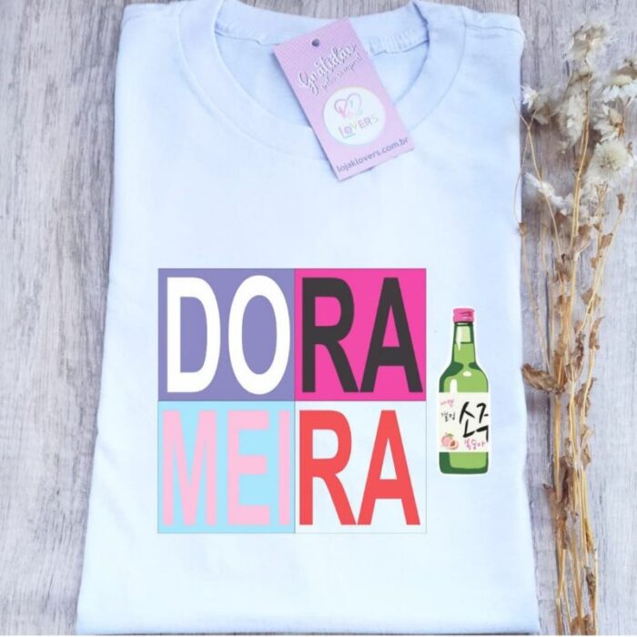 Camiseta Dorameira – Soju – Kdramas