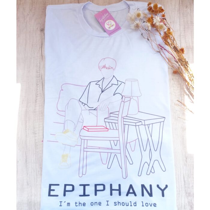 Camiseta Unissex Jin ( BTS ) Epiphany – Grupo K-pop