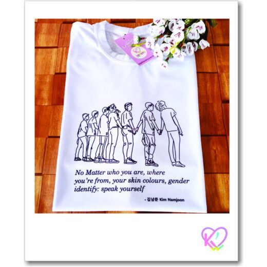 Camiseta unissex discurso Namjom ( BTS ) grupo Kpop - Image 2