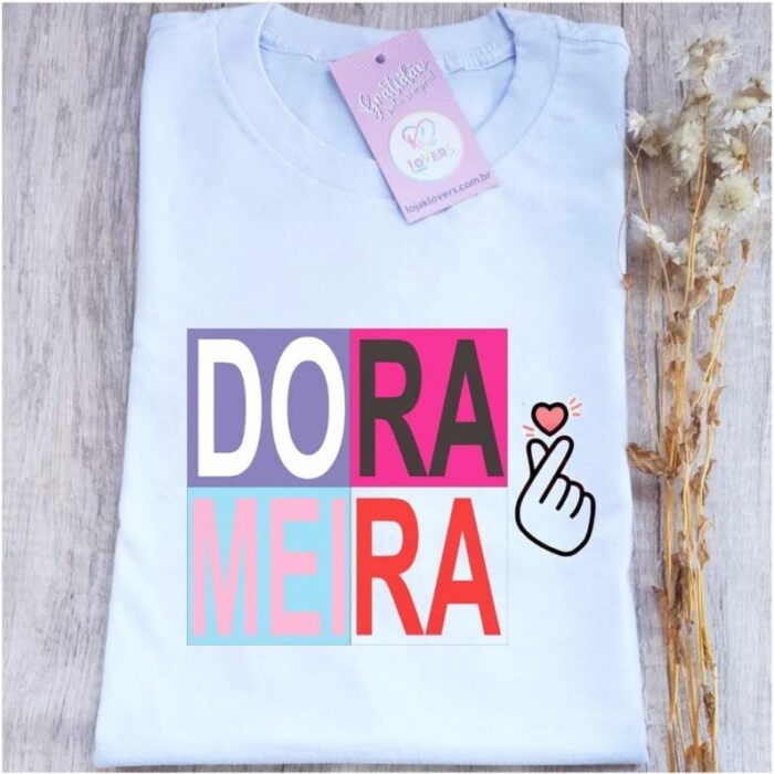 Camiseta Dorameira – Mão Coreana – kdrama