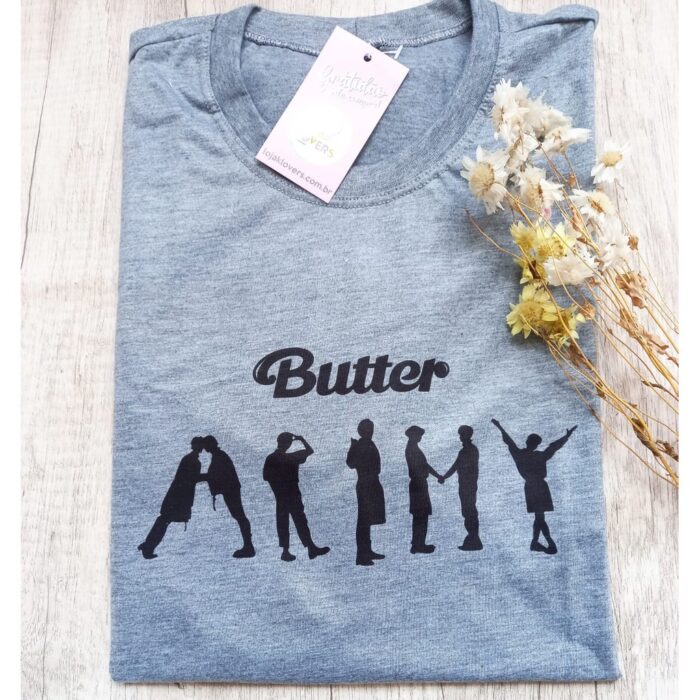 Camiseta Unissex BTS Single Butter Sombras