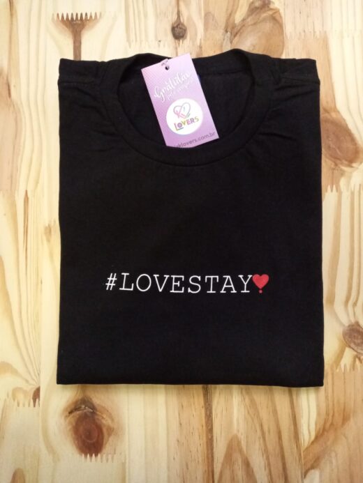 Camiseta Unissex Love Stay - Stray Kids