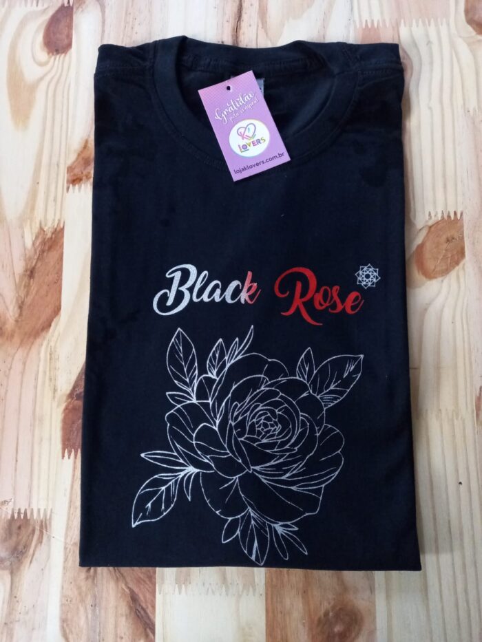 Camiseta The Rose Black