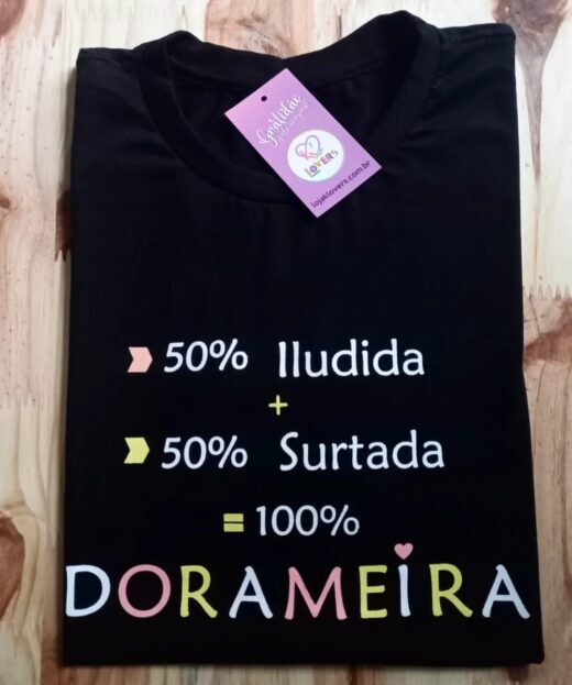 Camiseta Dorameira surtada