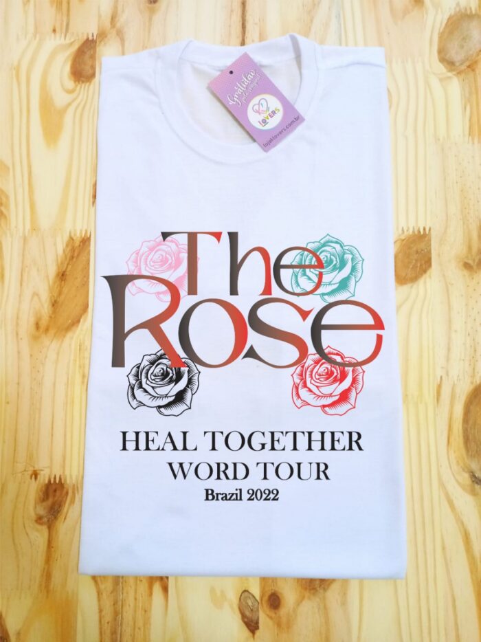Camiseta The Rose – 4 rosas