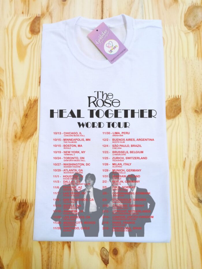 Camiseta The Rose – classica show foto