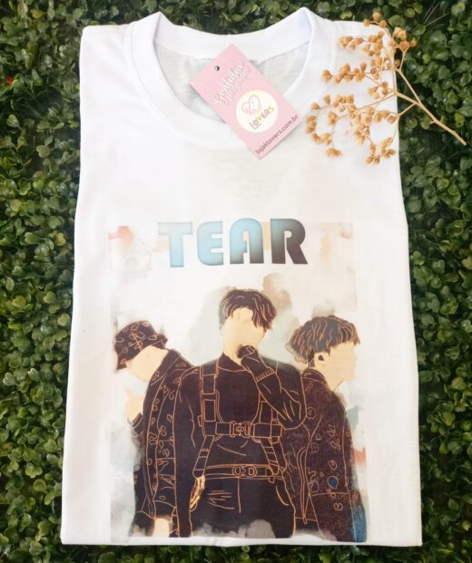 Camiseta Unissex Tear BTS ( Grupo Kpop )