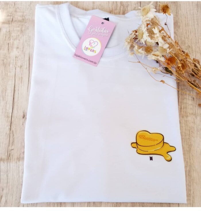 Camiseta Unissex BTS Single Butter