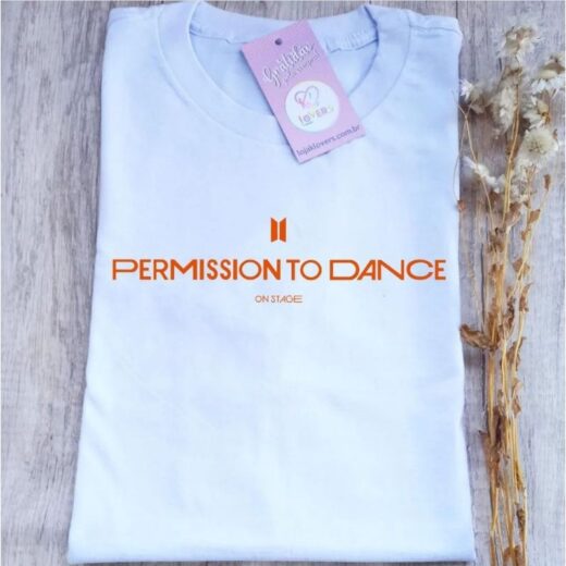 Camiseta Unissex Permission to dance Basic