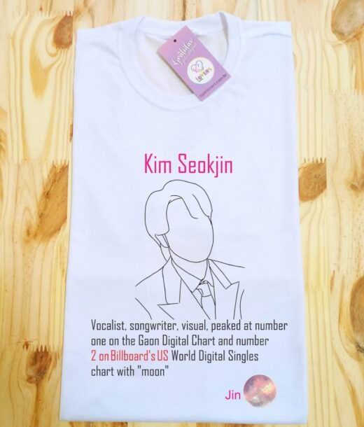 Camiseta Perfil JIn - BTS