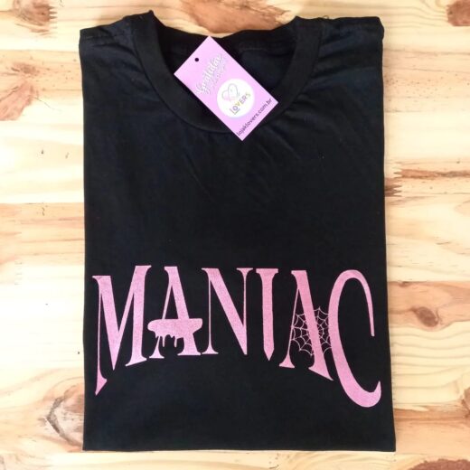 Camiseta Maniac Stray Kids Rosa