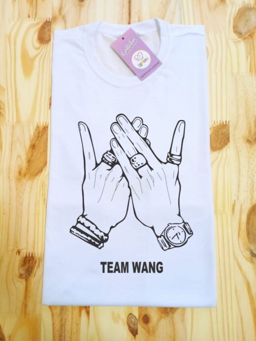 Camiseta Team Wang - Jackson Wang - Grande - Kpop