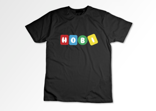 Camiseta Hobi black - BTS