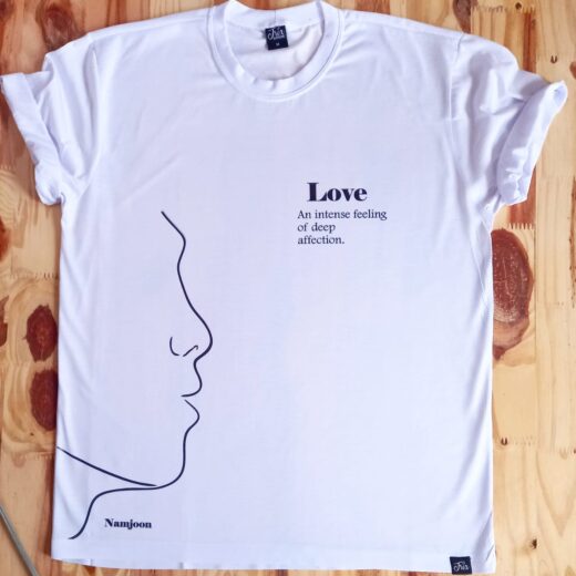 Camiseta Unissex Namjon Love - BTS