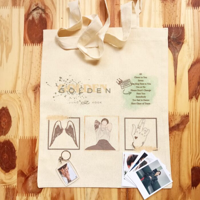 kit lembrancinha – Álbum Golden – Jungkook BTS