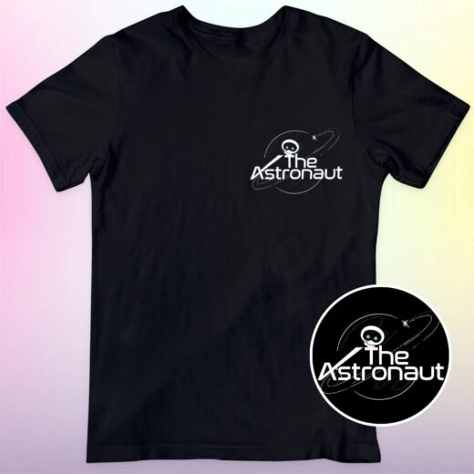 Camiseta BTS Solos Black - The Astronaut - Logo