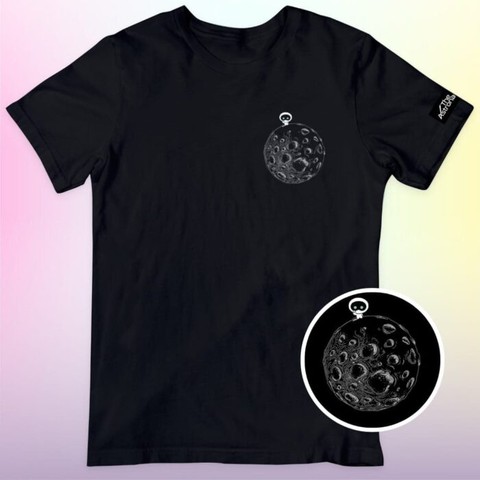 Camiseta BTS Solos Black – The Astronaut – Planeta