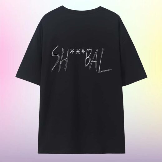 Camiseta OVERSIZE  expressão SH***BAL - Unissex - Image 4