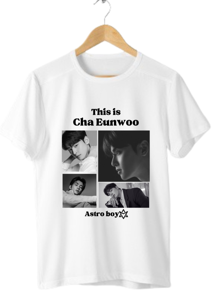 Camiseta Idol Cha Eun Woo – This Is – Idol- Ator – Korea