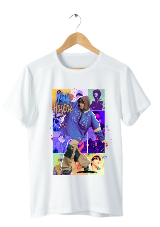 Camiseta unissex J. Hope - Foto colagem - On the Street - Kpop - BTS - Image 2