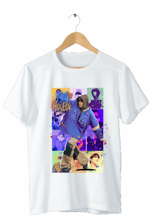Camiseta unissex J. Hope - Foto colagem - On the Street - Kpop - BTS - Image 2