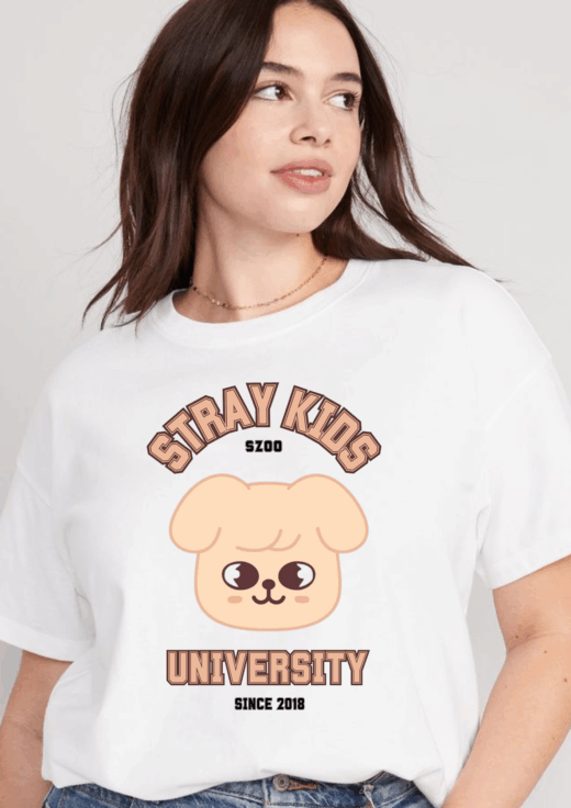 Camiseta SKZoo  Stray Kids - PuppyM - Kpop