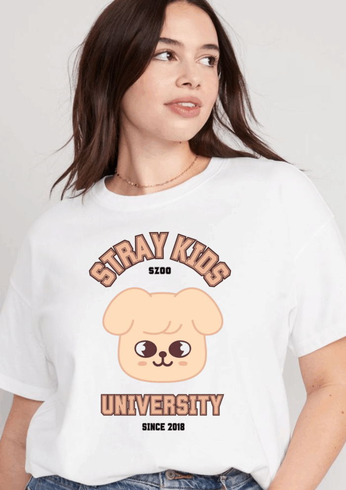 Camiseta SKZoo  Stray Kids – PuppyM – Kpop